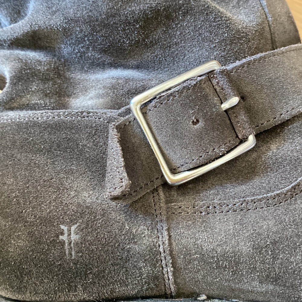Brown Suede Frye Boots - Picture 3 of 5